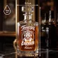 Karafka Do Whisky z Grawerem Dla Psiarza Prezent Dla Mężczyzny: Towarzysz Na Czterech