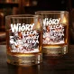 Szklanka Do Whisky Dla Stolarza Prezent Dla Mężczyzny: Wióry Lecą, Whisky Znika Szklanka Do Whisky Dla Stolarza Prezent Dla Mężczyzny: Wióry Lecą, Whisky Znika