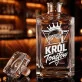 Karafka Do Wódki z Grawerem Na Święta Prezent: Król Toastów