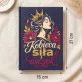 Notatnik A5 Dla Niej Prezent Na Walentynki Dla Kobiety: Nocna Elegancja