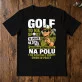 Koszulka Męska Dla Golfisty Prezent Dla Mężczyzny: Golf To Nie Sport