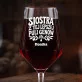 Mega Kieliszek Do Wina z Grawerem Dla Siostry Prezent Dla Kobiety: Lepsza Pula Genów Mega Kieliszek Do Wina z Grawerem Dla Siostry Prezent Dla Kobiety: Lepsza Pula Genów