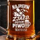 Kufel Personalizowany z Grawerem Dla Snowboardzisty Prezent Dla Mężczyzny: Deska I Piwo