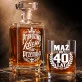 Zestaw Do Whisky Na 40 Lecie Ślubu Prezent Dla Mężczyzny: Dojrzała Elegancja