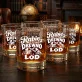 Szklanka Do Whisky Dla Drwala Prezent Dla Mężczyzny: Rąbię Tylko Drewno I Lód