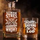 Zestaw Do Whisky Dla Drwala Prezent Dla Mężczyzny: Ścinam Stres, Nalewam Whisky Zestaw Do Whisky Dla Drwala Prezent Dla Mężczyzny: Ścinam Stres, Nalewam Whisky