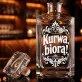 Karafka Do Wódki z Grawerem Dla Wędkarza Prezent: Kurwa, Biorą