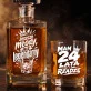 Zestaw Do Whisky Dla 24 Latka Prezent Na 20 Urodziny Dla Mężczyzny: Młoda Legenda