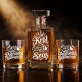 Zestaw Do Whisky Dla Kierowcy Tira Prezent Dla Mężczyzny: Król Szos