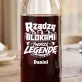 Karafka Do Wina Personalizowana Dla Fana Minecrafta Prezent Dla Mężczyzny: Rządzę Blokami, Tworzę