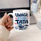 Kubek Z Nadrukiem Dla Przyszłego Taty Prezent Na Dzień Ojca Dla Mężczyzny: Rośnie Tata Kubek Z Nadrukiem Dla Przyszłego Taty Prezent Na Dzień Ojca Dla Mężczyzny: Rośnie Tata