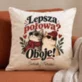 Poduszka Dekoracyjna Na Święta Prezent Dla Pary: Lepsza Połowa? Oboje
