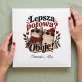 Album Na Zdjęcia Tradycyjny Na Święta Prezent Dla Pary: Lepsza Połowa? Oboje