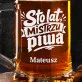 Kufel Personalizowany z Grawerem Dla Mężczyzny Na Urodziny Prezent: Toast Dla Mistrza