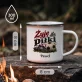 Kubek Emaliowany Dla Fana Piłki Nożnej Prezent Dla Mężczyzny: Żyję Dla Piłki Kubek Emaliowany Dla Fana Piłki Nożnej Prezent Dla Mężczyzny: Żyję Dla Piłki