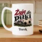 Kubek Personalizowany Dla Fana Piłki Nożnej Prezent Dla Mężczyzny: Żyję Dla Piłki Kubek Personalizowany Dla Fana Piłki Nożnej Prezent Dla Mężczyzny: Żyję Dla Piłki