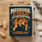 Czekoladki Dla Mechanika Prezent Dla Mężczyzny: Mechanik I Czekolada Retro Czekoladki Dla Mechanika Prezent Dla Mężczyzny: Mechanik I Czekolada Retro
