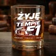 Zestaw Prezentowy Whisky Dla Fana F1 Dla Mężczyzny: Żyję W Tempie F1