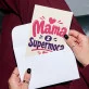 Kartka z Życzeniami Dla Mamy Na Dzień Mamy Dla Kobiety: Domowa Supermama Kartka z Życzeniami Dla Mamy Na Dzień Mamy Dla Kobiety: Domowa Supermama