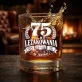 Szklanka Do Whisky Na 75 Urodziny Prezent Dla Mężczyzny: 75 Lat Leżakowania