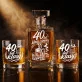 Zestaw Do Whisky Na 40 Urodziny Prezent Dla Mężczyzny: 40 Lat Klasy I Smaku Zestaw Do Whisky Na 40 Urodziny Prezent Dla Mężczyzny: 40 Lat Klasy I Smaku