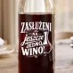 Karafka Do Wina Dla Dziadków Prezent Na Dzień Babci i Dziadka Dla Pary: Suchy Humor Seniorów