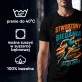 Koszulka Męska Dla Biegacza Prezent Dla Mężczyzny: Stworzony Do