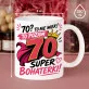Różowy Zestaw Prezentowy Na 70 Dla 70 Latki Kobiety: 70 Super Bohaterki Różowy Zestaw Prezentowy Na 70 Dla 70 Latki Kobiety: 70 Super Bohaterki
