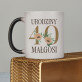 40 urodziny kwiaty - Magiczny kubek