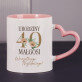 40 urodziny kwiaty - Personalizowany Kubek
