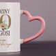 40 urodziny kwiaty - Personalizowany Kubek