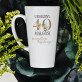 40 urodziny kwiaty - Personalizowany Kubek
