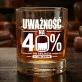 Szklanka Do Whisky Dla Psychoterapeuty Prezent Dla Mężczyzny: Uważność Na 40% Szklanka Do Whisky Dla Psychoterapeuty Prezent Dla Mężczyzny: Uważność Na 40%