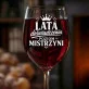 Kieliszek Do Wina Na Jubileusz Firmy Prezent Dla Kobiety: Poziom Mistrzyni Kieliszek Do Wina Na Jubileusz Firmy Prezent Dla Kobiety: Poziom Mistrzyni