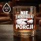 Szklanka Do Whisky Dla Nauczyciela Matematyki Prezent Dla Mężczyzny: Nie Zaokrąglaj Porcji