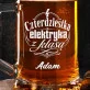 Kufel Personalizowany z Grawerem Dla Elektryka Na 40 Urodziny Prezent: Szykowna Energia