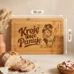 Deska Do Krojenia Na Mikołajki Prezent Dla Kobiety: Panująca W Kuchni Deska Do Krojenia Na Mikołajki Prezent Dla Kobiety: Panująca W Kuchni