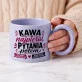 Kubek Z Okrągłym Uchem Na Święta Prezent Dla Kobiety: Kawowy Humor Poranny Kubek Z Okrągłym Uchem Na Święta Prezent Dla Kobiety: Kawowy Humor Poranny