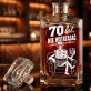 Karafka Do Whisky z Grawerem Na 70 Prezent: 70 Lat, Nie Wstrząsać Karafka Do Whisky z Grawerem Na 70 Prezent: 70 Lat, Nie Wstrząsać