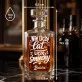 Karafka Do Whisky z Grawerem Na Urodziny Prezent Dla Kobiety: Nie Liczę Lat, Liczę