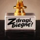 Statuetka Z Grawerem Dla Biegacza Prezent Dla Mężczyzny: Z Drogi, Biegnę!