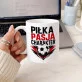 Kubek Z Nadrukiem Dla Piłkarza Prezent Dla Mężczyzny: Piłka, Pasja, Charakter Kubek Z Nadrukiem Dla Piłkarza Prezent Dla Mężczyzny: Piłka, Pasja, Charakter