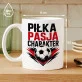 Kubek Z Nadrukiem Dla Piłkarza Prezent Dla Mężczyzny: Piłka, Pasja, Charakter Kubek Z Nadrukiem Dla Piłkarza Prezent Dla Mężczyzny: Piłka, Pasja, Charakter