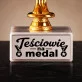 Statuetka Z Grawerem Dla Teściów Prezent Dla Pary: Teściowie Na Medal