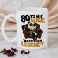 Zestaw Prezenowy Z Kubkiem Na 80 Urodziny: Panda: 80 Poziom Legendy