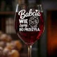 Kieliszek Do Wina Na Dzień Babci Prezent Dla Babci Kobiety: Babcia Wie Lepiej Kieliszek Do Wina Na Dzień Babci Prezent Dla Babci Kobiety: Babcia Wie Lepiej