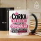 Kubek Z Nadrukiem Dla Córki Prezent Dla Kobiety: Córka Oryginalna Kubek Z Nadrukiem Dla Córki Prezent Dla Kobiety: Córka Oryginalna