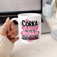 Kubek Z Nadrukiem Dla Córki Prezent Dla Kobiety: Córka Oryginalna Kubek Z Nadrukiem Dla Córki Prezent Dla Kobiety: Córka Oryginalna