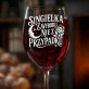 Kieliszek Do Wina Dla Singielki Prezent Dla Kobiety: Singielka Z Wyboru Kieliszek Do Wina Dla Singielki Prezent Dla Kobiety: Singielka Z Wyboru