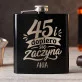 Piersiówka z Grawerem Na 45 Urodziny Prezent Dla 45 Latki Kobiety: 45 I Dopiero Się Zaczyna Piersiówka z Grawerem Na 45 Urodziny Prezent Dla 45 Latki Kobiety: 45 I Dopiero Się Zaczyna